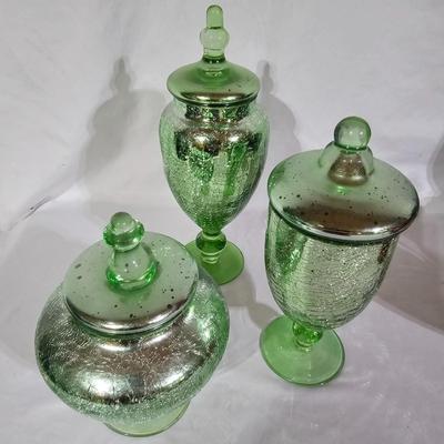 Apothecary Style Illuminated Jars/Lids (B1-JS)