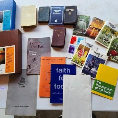 Bibles and religious books