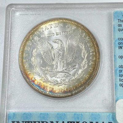 1904 Morgan silver dollar MS 65