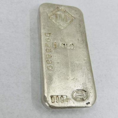 JMBullion 1 Kilo 999 silver Bar Reserve set