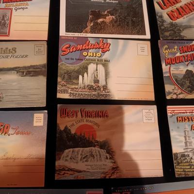 PACKS OF OLDER POSTCARDS