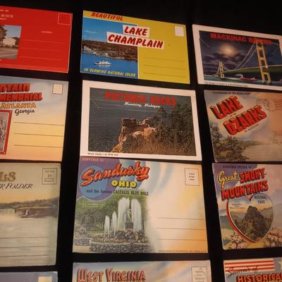 PACKS OF OLDER POSTCARDS