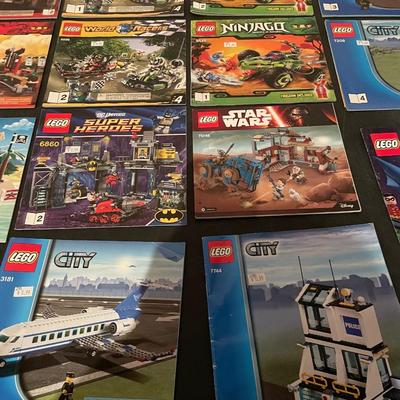 LEGO CONSTRUCTION MANUELS