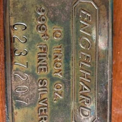 10 oz 999 silver bar