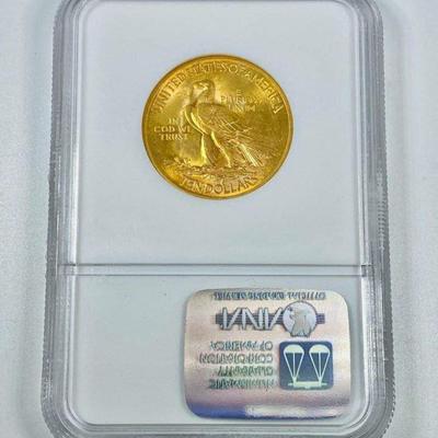 1926 10 $ Gold MS 62 Reserve set