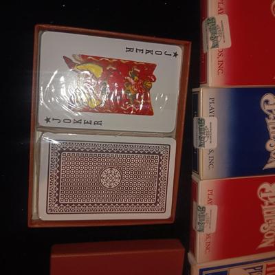 NEW AND USED CASINO DECKS OF CARDS