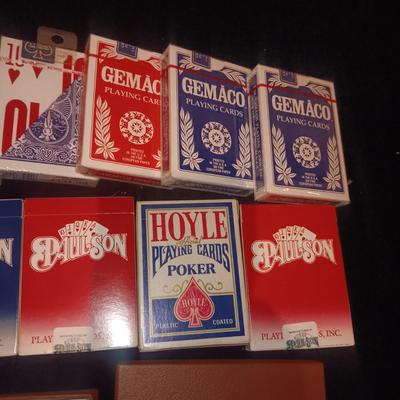 NEW AND USED CASINO DECKS OF CARDS