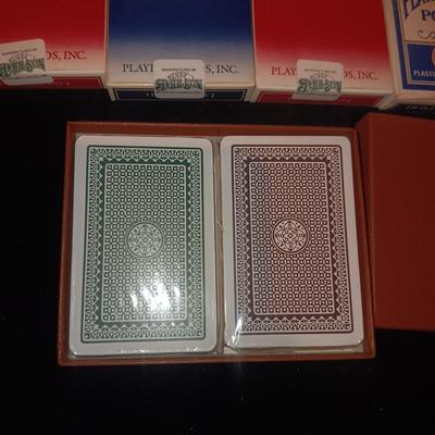 NEW AND USED CASINO DECKS OF CARDS