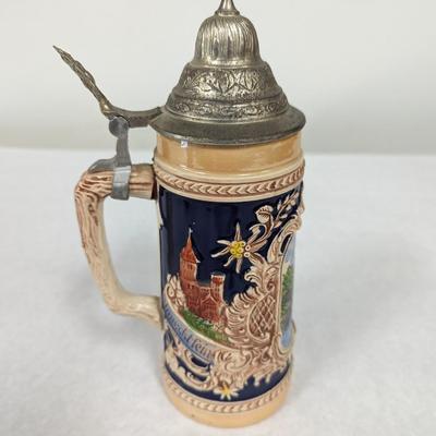 Vintage German Kurhaus Wiesbaden Collectible Stein
