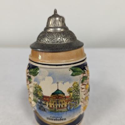 Vintage German Kurhaus Wiesbaden Collectible Stein