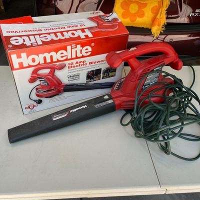 Homelite electric leaf blower