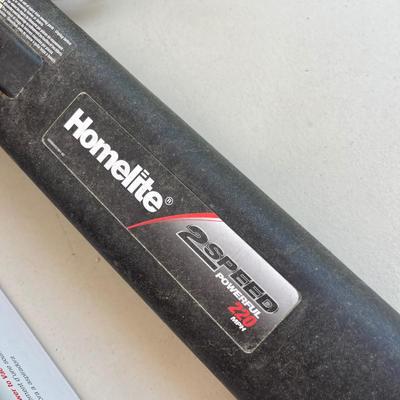 Homelite electric leaf blower