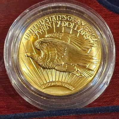 2009 1 oz 20 $ Gold coin Reserve set