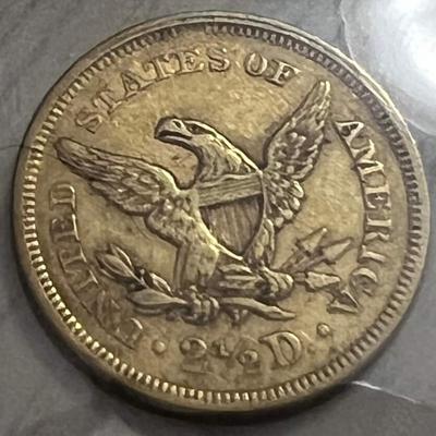 1853 2 1/2 $ Gold Reserve set