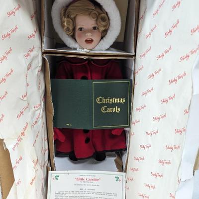 Danbury Mint Shirley Temple Little Caroler