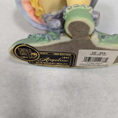 Cameo Girls Angeline Blue Bonnet Beauty 1847