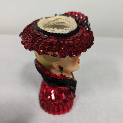 NAPCO Lady Head Vases