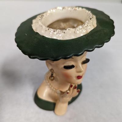 NAPCO Lady Head Vases