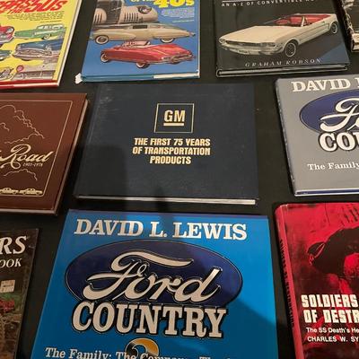 MOSTLY AUTOMOBILE BOOKS
