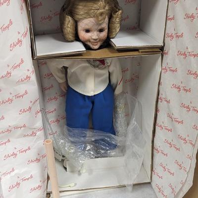 Danbury Mint Shirley Temple Captain January Doll With COA