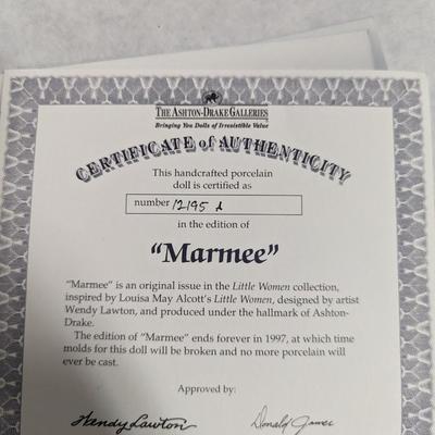 Ashton Drake Galleries Little Women Doll "Marmee" With COA