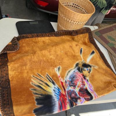 Native American throw and other