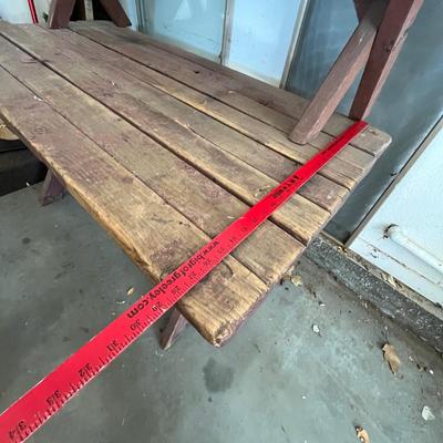 Picnic table & bench