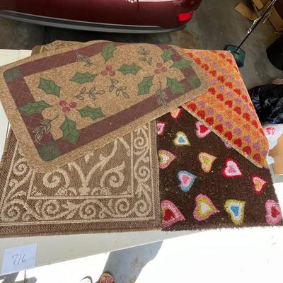 Welcome mats