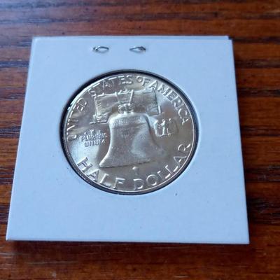 LOT 20 1961 SILVER PROOF HALF DOLLAR