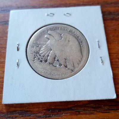 LOT 21 OLD SILVER HALF DOLLAR