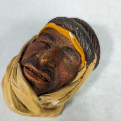 Vintage Chalkware Figures