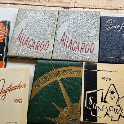 Kansas Jayhawker Yearbook 1953 1952 and Yearbooks
