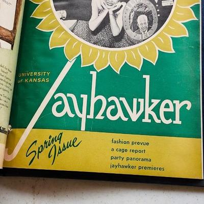 Kansas Jayhawker Yearbook 1953 1952 and Yearbooks