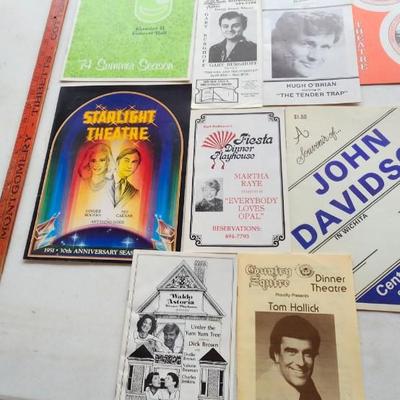 SOUVENIR PROGRAMS & BROCHURES BILLPLAY