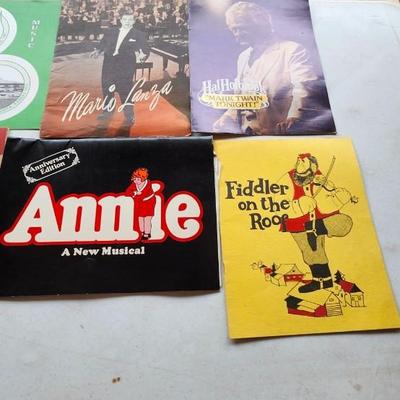 SOUVENIR PROGRAMS & BROCHURES BILLPLAY