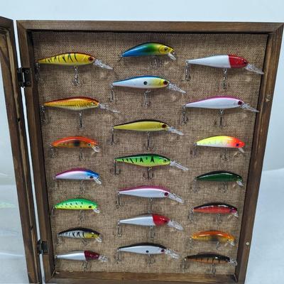 Fishing Lures Shadow Box