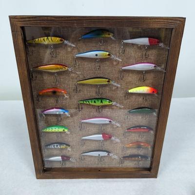 Fishing Lures Shadow Box