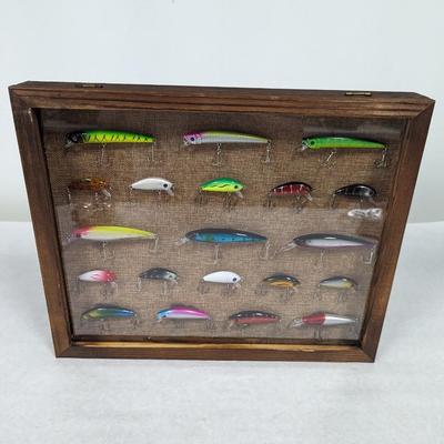 Fishing Lures Shadow Box