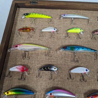 Fishing Lures Shadow Box