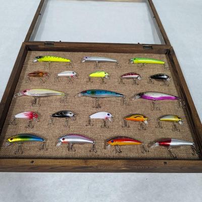 Fishing Lures Shadow Box
