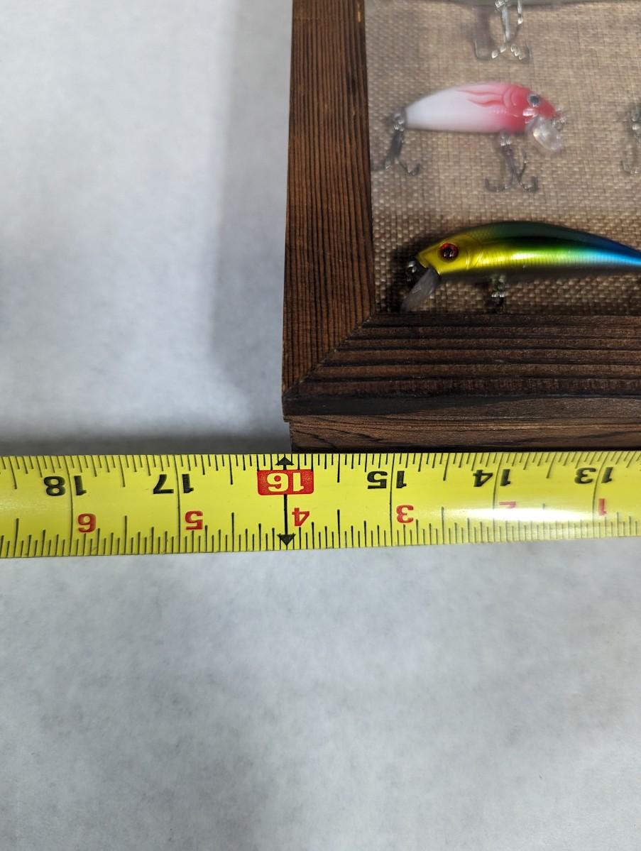 Fishing Lures Shadow Box | EstateSales.org