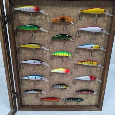 Fishing Lures Shadow Box