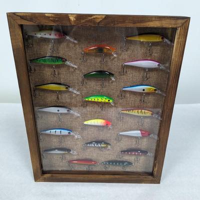 Fishing Lures Shadow Box