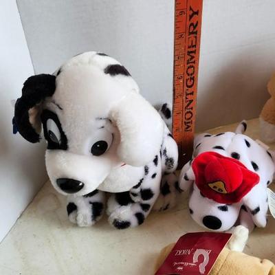 Dog puppies stuffed animals / plushies lot including Pound Puppy