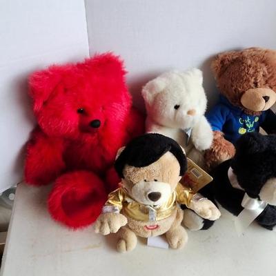 Teddy Bear stuffed animals / plushies lot including Pound Puppy