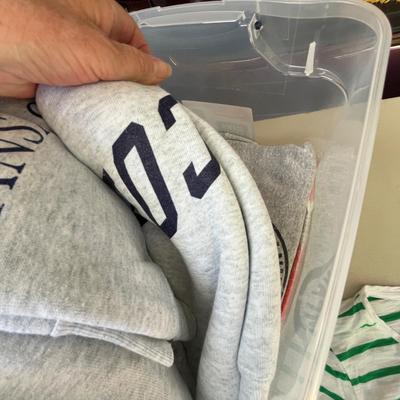 tub of women's tops