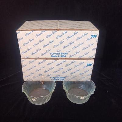 6 PRINCESS HOUSE CRYSTAL BOWLS