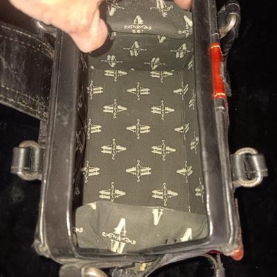 AMERICAN WEST LEATHER TOOLED PURSE