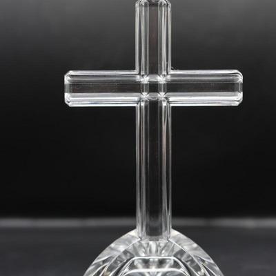 WATERFORD Crystal Standing Cross