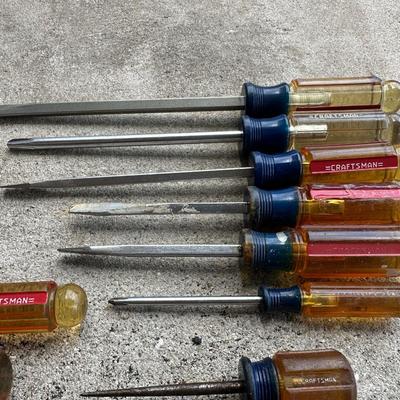 Craftsman Screwdriver Lot